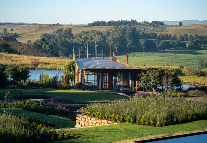 Brahman Hills lakehouse chapel wedding venue in Nottingham Road KZN Midlands