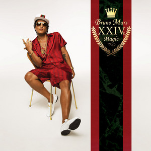 24K Magic album cover by Bruno Mars